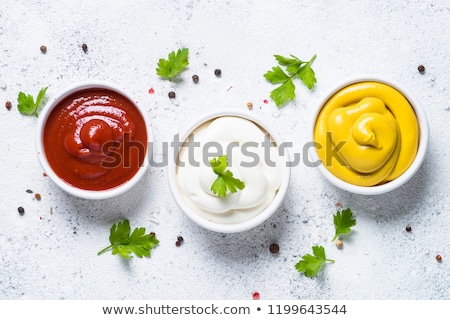 Stock photo: Mustard Or Mayonnaise