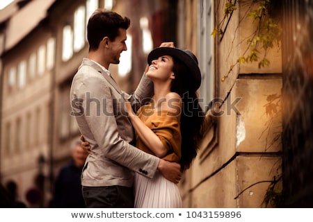 Stock photo: Beautiful Elegant Couple Posing Together