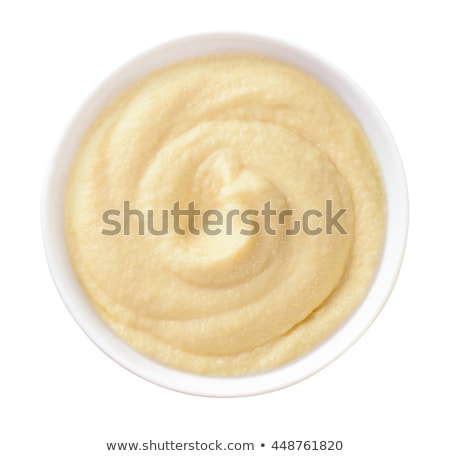 Stock photo: Bowl Of Semolina Pudding