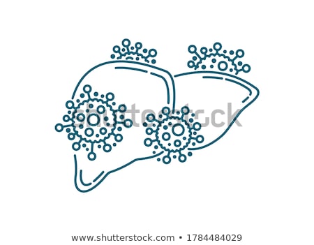 Foto stock: Hepatitis C Virus Diagnosis Medical Concept