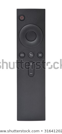 [[stock_photo]]: Red Button Black Remote Control