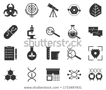 Foto stock: Cloning Sheep Sign Laboratory Research Icon