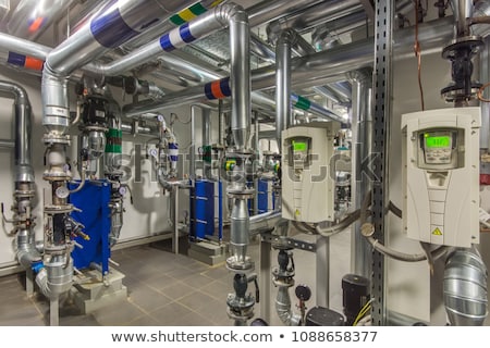 Stock photo: Interior Of Independent Boiler Room