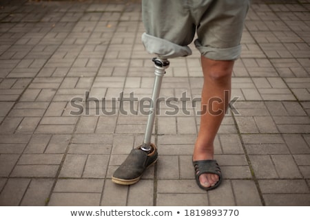 Stock photo: Metal Invalid Stand