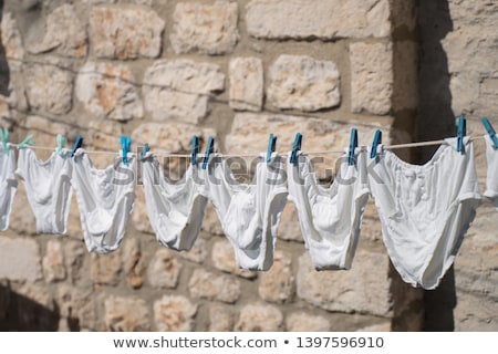 Сток-фото: Washing Line Undies