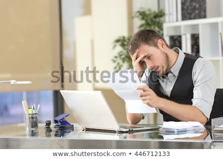 Stock photo: Bad News And Envelope