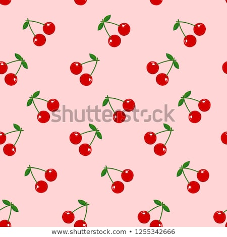 Stock photo: Cherries Pattern