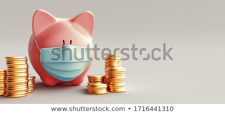 Stok fotoğraf: Economic Wealth Concept 3d Rendering