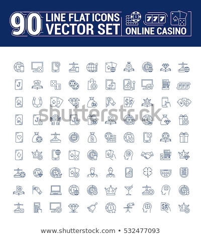 [[stock_photo]]: Winner Crown Betting And Gambling Icon Vector Illustration