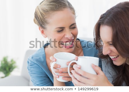 Foto stock: Calm And Friendly Woman