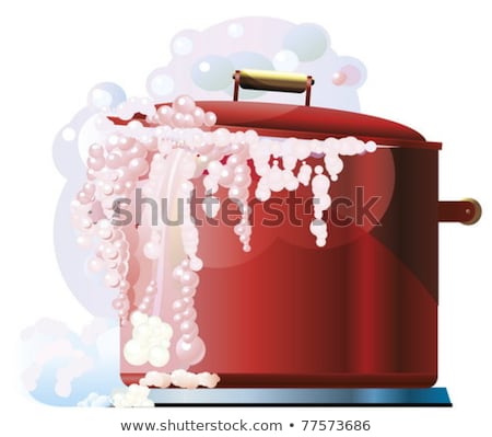 Red Boiling Pan Foto stock © jet_spider