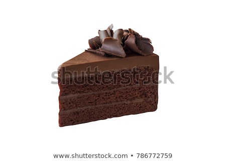 商業照片: Piece Of Chocolate Cake With Coffee