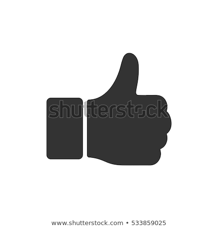 Сток-фото: Hand Gesture With Thumb Up