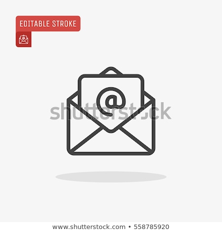 Foto d'archivio: Email Envelope Web Interface Icon