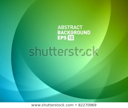 Stock photo: Blue Smooth Twist Light Lines Background Eps 10