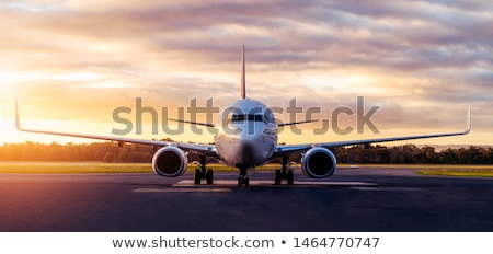 Foto stock: Plane In Front