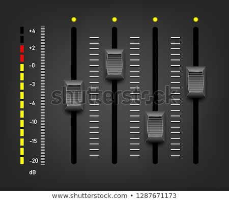 Foto stock: Sound Mixer Board