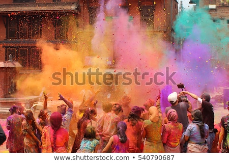 Stockfoto: Holi Festival Background