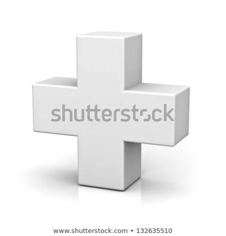 Zdjęcia stock: 3d Isolated Medical Aid Cross Render