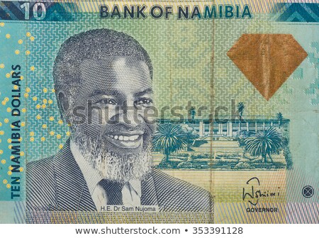 Detail Of 10 Namibian Dollars Banknote Zdjęcia stock © Artush