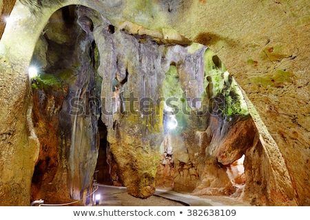 Foto stock: Benidoleig Cueva Calaveras Cavern In Alicante