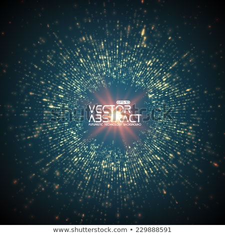 Foto stock: Background Explosion Of Glowing Particles Modern Backdrop Technology Vector Concept