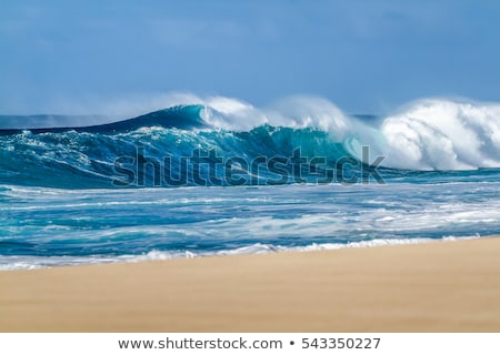 Stockfoto: Trand · met · golven