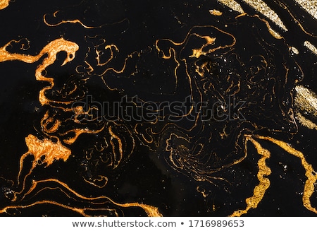 Foto stock: Luxury Style Marble Texture With Golden Shades