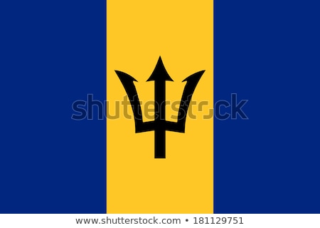 Foto d'archivio: Barbados Flag Vector Illustration