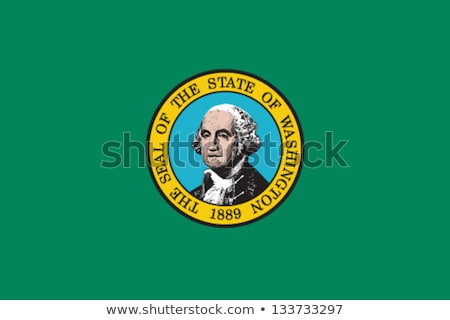 Foto d'archivio: State Flag Of Washington