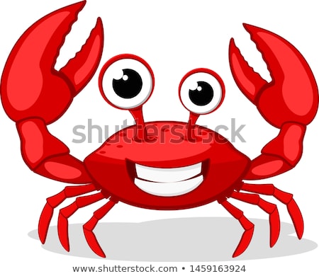 Zdjęcia stock: Funny Crab Cartoon