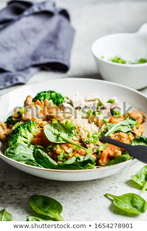 Foto stock: Vegetarian Fresh Appetizer Quinoa