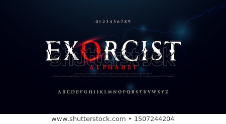 Stockfoto: Horror Text