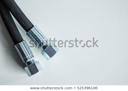 Foto stock: Hydraulic Hose Ends