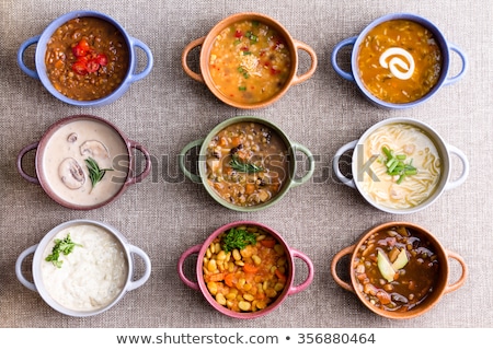 Zdjęcia stock: Assorted Soups From Worldwide Cuisines