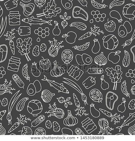 Foto stock: Doodle Pattern Ecology