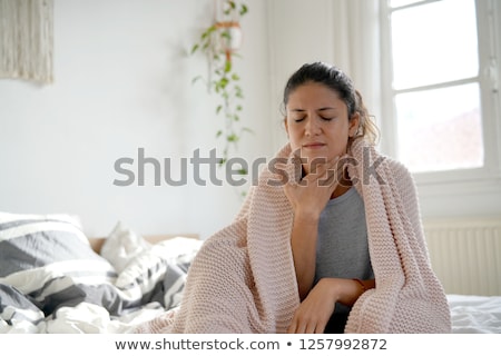 Zdjęcia stock: Sore Throat Pain