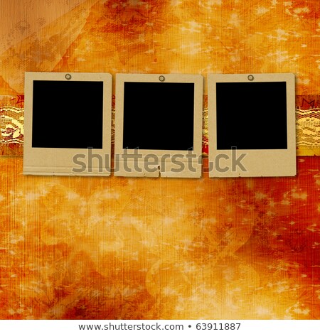 Stock foto: Festive Invitation Or Greeting With Slides And Lace
