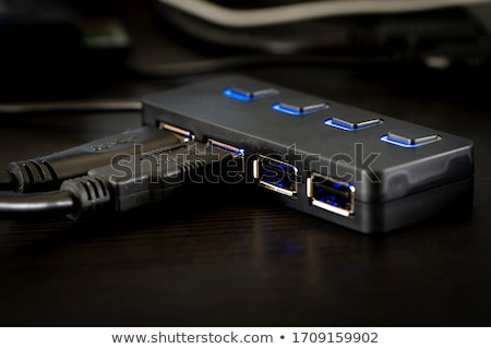 Usb Hub [[stock_photo]] © Kenishirotie