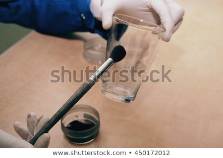 Stock photo: Dusting For Fingerprints