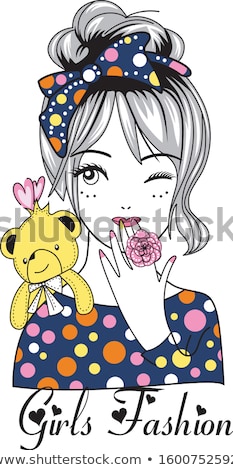 Stock photo: Pretty Butterfly And Ribbon Background