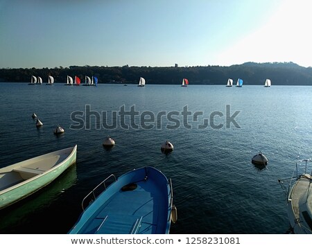 Stockfoto: The Winner And Losed Sailing Sport Regatta