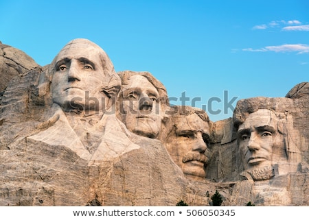 Foto stock: Mount Rushmore Monument In South Dakota