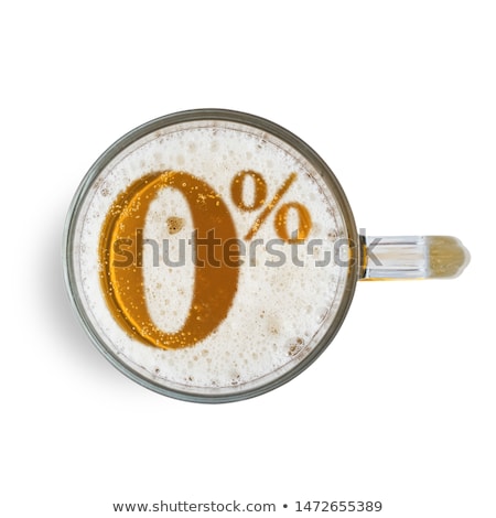 Foto stock: Lager Light Non Alcoholic Beer In Glass