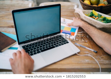 Stock photo: Refresh Marketing Concept On Laptop Screen