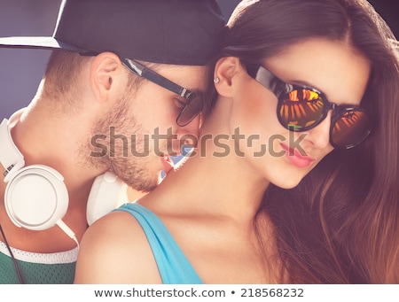 Stock photo: Kissing The Neck