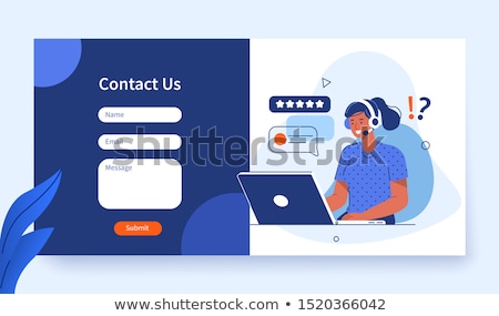 [[stock_photo]]: Customer Care Concept Landing Page