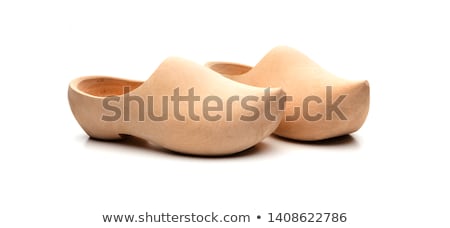 Foto stock: Wooden Clogs