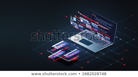 Zdjęcia stock: Programming Code Of Software