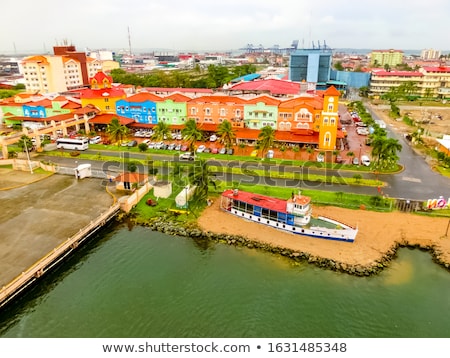 Stock photo: Panama Canal Lighthouse